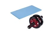 Urheilu & Fitness - Umbro - Dual-wheel ab roller with mat - Red - 8711252268590_RED