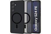 Puhelin - Kannet ja kotelot - Tech-Protect MagMat MagSafe Case for Samsung Galaxy S24 FE - Black - 5906302371594