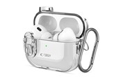 Puhelin - Kannet ja kotelot - Tech-Protect  Slim Hook Case for AirPods 1/2 - Transparent - 5906302371808