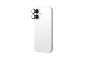 Puhelintarvikkeet - Näytönsuojat - AmazingThing AR Aluminum 2 Lens Glass with Camera Lens Frame for iPhone 16 / 16 Plus - Pink - IP16CAM2PGLA