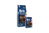 Koirat - Brit Premium by Nature Light - dry dog food - Apple, Chicken, Corn, Turkey - 15 kg - 8595602526604