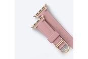 Smartwatch - Lisävarusteet - AmazingThing Class Band Leather Strap for Apple Watch 45 / 46 / 49 mm - Pink - TGL49RG