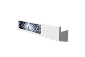 Kotelot - lisätarvikkeet - Lian Li O11 Vision-M 9.2" LCD Screen white - SM092VMW White