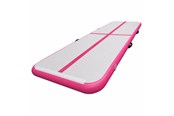 Urheilu & Fitness - ASG Airtrack – 400 x 100 x 10 cm – Pink/Grå - ASG5287PINKONE SIZE