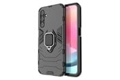 Puhelin - Kannet ja kotelot - Hurtel Ring Armor Case for Samsung Galaxy A24 4G Armored Cover Magnetic Holder Ring Black - 9145576277638