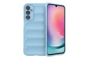 Puhelin - Kannet ja kotelot - Hurtel Magic Shield Case for Samsung Galaxy A24 4G Flexible Armored Cover Light Blue - 9145576277621
