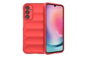 Puhelin - Kannet ja kotelot - Hurtel Magic Shield Case for Samsung Galaxy A24 4G Flexible Armored Cover Red - 9145576277591