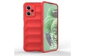 Puhelin - Kannet ja kotelot - Hurtel Magic Shield Case for Xiaomi Redmi Note 12 5G / Poco X5 5G Flexible Armor Cover Red - 9145576277447