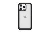 Puhelin - Kannet ja kotelot - Hurtel iPhone 15 Pro Max Outer Space Reinforced Case with Flexible Frame - Black - 9145576279694