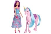 Nuket & tarvikkeet - Barbie - Doll with Unicorn - HYT62