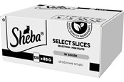 Kissat - Sheba Select Slices Poultry flavors - wet cat food - 120 x 85g - 4770608265571