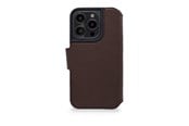 Puhelin - Kannet ja kotelot - Decoded Leather Wallet Case for iPhone 14 Pro Max Brown - D23IPO14PMCW5CHB