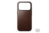 Puhelin - Kannet ja kotelot - Nomad - Modern Leather Case - iPhone 17 Pro | Rustic Brown | Horween - NM014292858