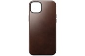 Puhelin - Kannet ja kotelot - Nomad Modern Leather Case - iPhone 15 Plus | Brown | Horween - NM01609285