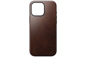 Puhelin - Kannet ja kotelot - Nomad Modern Leather Case - iPhone 16 Pro Max | Rustic Brown | Horween - NM01689485