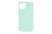 Puhelin - Kannet ja kotelot - Pomologic CoverCase Silicone iPhone 15 Turquoise W/Magsafe - POM-IPCCS15MS-705