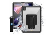 Tabletti - Kannet & Suojakotelot - Armor-X Waterproof case for iPad Pro 12.9 2021/2022 Black/Clear - MXS-A17S