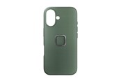 Puhelin - Kannet ja kotelot - Peak Design Mobile Everyday Fabric Case iPhone 16 Standard Sage - M-MC-BS-SG-1
