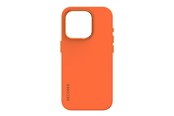 Puhelin - Kannet ja kotelot - Decoded AntiMicrobial Silicone Backcover for iPhone 15 Pro Apricot - D24IPO15PBCS9AH