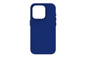 Puhelin - Kannet ja kotelot - Decoded AntiMicrobial Silicone Backcover for iPhone 15 Pro Galactic Blue - D24IPO15PBCS9GB