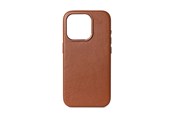 Puhelin - Kannet ja kotelot - Decoded Leather Backcover for iPhone 15 Plus Tan - D24IPO15PLBC1TN