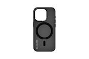 Puhelin - Kannet ja kotelot - Decoded Recycled Plastic Transparent Loop Stand BackCover for iPhone 15 Pro Ash - D24IPO15PLSBC1FK