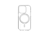Puhelin - Kannet ja kotelot - Decoded Recycled Plastic Transparent Loop Stand BackCover for iPhone 15 Pro Clear - D24IPO15PLSBC1TT