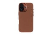 Puhelin - Kannet ja kotelot - Decoded Leather Backcover for iPhone 16 Tan - D25IPO16BC1TN