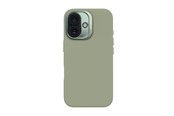 Puhelin - Kannet ja kotelot - Decoded AntiMicrobial Silicone Backcover for iPhone 16 Jade Green - D25IPO16BCS9JN