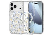 Puhelin - Kannet ja kotelot - Tech-Protect FlexAir MagSafe Case for iPhone 17 Pro Max - Daisies with Leaves - 5906302319602