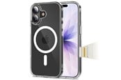 Puhelin - Kannet ja kotelot - Tech-Protect Flexair Hybrid CC MagSafe Case for iPhone 17 - Clear - 5906302319619