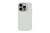 Puhelin - Kannet ja kotelot - Decoded AntiMicrobial Silicone Backcover for iPhone 16 Pro Stone Grey (Clay) - D25IPO16PBCS9SY