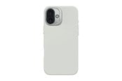 Puhelin - Kannet ja kotelot - Decoded AntiMicrobial Silicone Backcover for iPhone 16 Plus Stone Grey (Clay) - D25IPO16PLBCS9SY