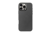 Puhelin - Kannet ja kotelot - Decoded Leather Backcover for iPhone 16 Pro Max Black - D25IPO16PMBC1BK