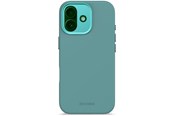 Puhelin - Kannet ja kotelot - Decoded AntiMicrobial Silicone Backcover for iPhone 17 - Retro Blue - D25IPO17BCS9RB