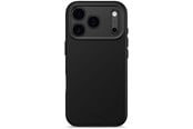 Puhelin - Kannet ja kotelot - Decoded - AntiMicrobial Silicone Backcover for iPhone 17 Pro - Phantom Black - D25IPO17PBCS9PK