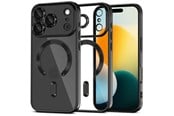 Puhelin - Kannet ja kotelot - Tech-Protect MagFlex MagSafe Case for iPhone 17 Pro - Clear Black - 5906302319671