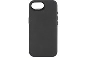 Puhelin - Kannet ja kotelot - Decoded Leather Backcover for iPhone 16e - Black - D25IPOSEBC6BK
