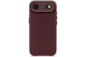 Puhelin - Kannet ja kotelot - Decoded - Leather Backcover for iPhone 17 Air - Dark Ruby - D26IPO17ABC1DY