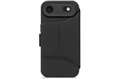 Puhelin - Kannet ja kotelot - Decoded - Textured Silicone Detachable Wallet for iPhone 17 Air - Phantom Black - D26IPO17ADW3TSPK