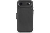 Puhelin - Kannet ja kotelot - Decoded - Leather Detachable Wallet for iPhone 17 Air - Black - D26IPO17ADW5BK