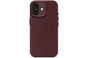 Puhelin - Kannet ja kotelot - Decoded - Leather Backcover for iPhone 17 - Dark Ruby - D26IPO17BC1DY