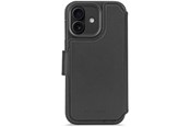 Puhelin - Kannet ja kotelot - Decoded - Leather Detachable Wallet for iPhone 17 - Black - D26IPO17DW5BK