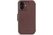 Puhelin - Kannet ja kotelot - Decoded - Leather Detachable Wallet for iPhone 17 - Chocolat Brown - D26IPO17DW5CN
