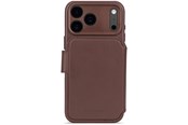 Puhelin - Kannet ja kotelot - Decoded - Leather Detachable Wallet for iPhone 17 Pro - Chocolat Brown - D26IPO17PDW5CN