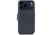 Puhelin - Kannet ja kotelot - Decoded - Leather Detachable Wallet for iPhone 17 Pro - Navy Shadow - D26IPO17PDW5NW