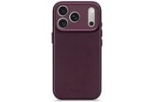 Puhelin - Kannet ja kotelot - Decoded - Leather Backcover for iPhone 17 Pro Max - Dark Ruby - D26IPO17PMBC1DY