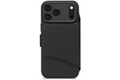 Puhelin - Kannet ja kotelot - Decoded - Textured Silicone Detachable Wallet for iPhone 17 Pro Max - Phantom Bl - D26IPO17PMDW3TSPK