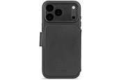 Puhelin - Kannet ja kotelot - Decoded - Leather Detachable Wallet for iPhone 17 Pro Max - Black - D26IPO17PMDW5BK