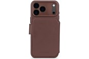 Puhelin - Kannet ja kotelot - Decoded - Leather Detachable Wallet for iPhone 17 Pro Max - Chocolat Brown - D26IPO17PMDW5CN